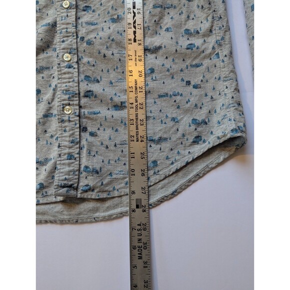 Bonobos Slim Fit Medium Button Down Long Sleeve Shirt Tree Town Graphic Mens M - Picture 8 of 12